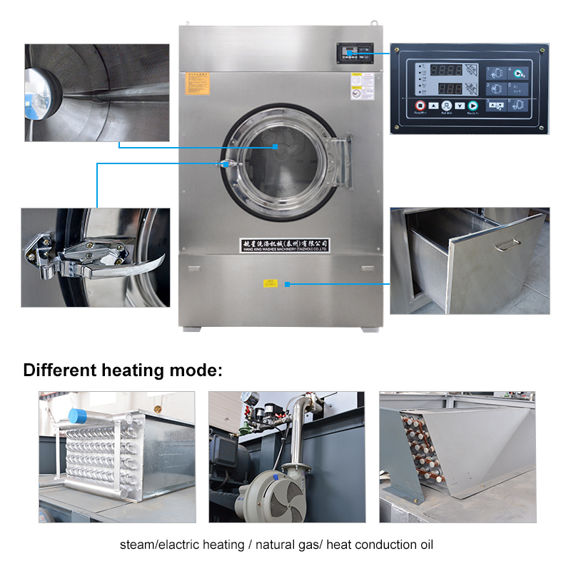 Tamamen otomatik otel endüstriyel kurutucu Tamamen otomatik otel endüstriyel kurutucu