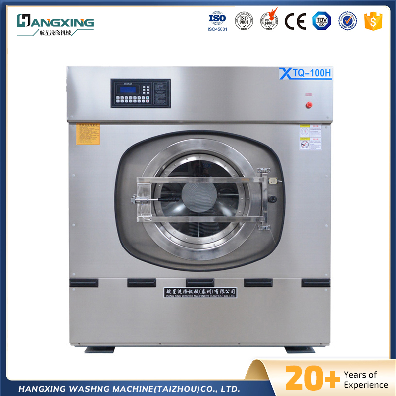 Tam otomatik tamamen askıya alınmış endüstriyel çamaşır makinesi