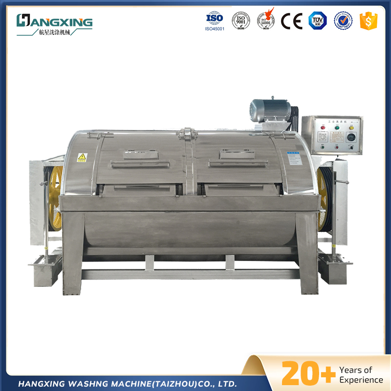 Tam otomatik paslanmaz çelik endüstriyel çamaşır makinesi